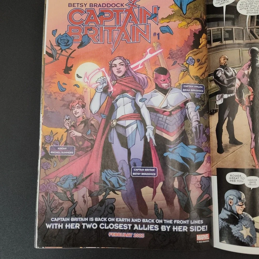 Captain America Sentinel Liberty Comic #7 Marvel Variant Book '22‎ BR3.3WA3348 - Picture 10 of 16